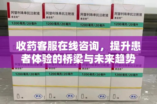 北京收药客服在线咨询，提升患者体验的桥梁与未来趋势